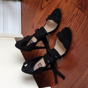 Call it Spring Disney Tie Up Open Toe Heels